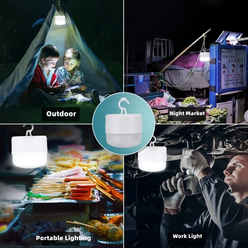 2024 new arrivals outdoor camping accessories tents lantern LED Light factory wholesale ready to ship customized small order