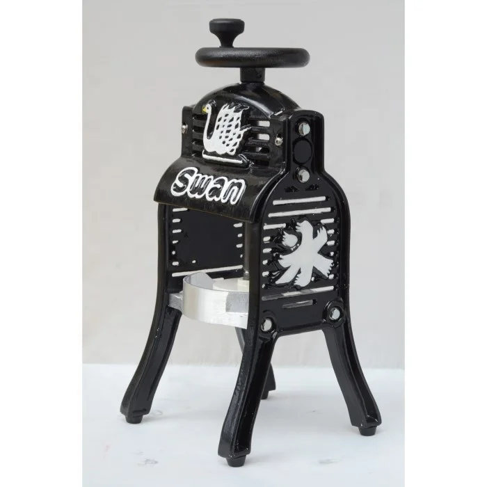 Ice Shaver BLACK SWAN (E) Manufactured in Japan Mini Machine for Shaving Ice for Home Use