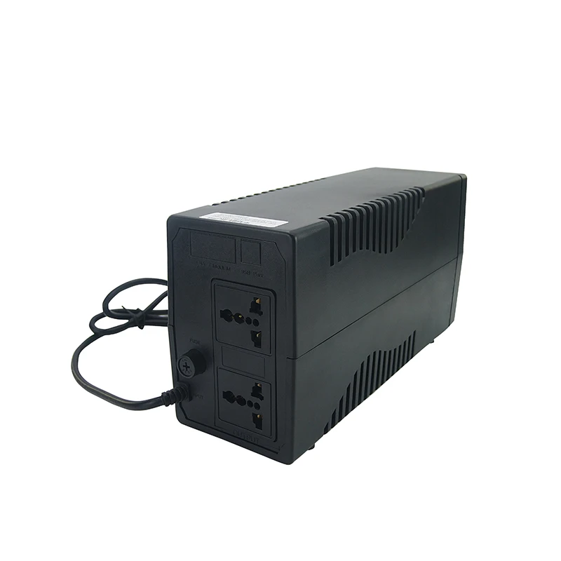 emergency 1000va   back up power supply storage  battery uninterrupted 220V 240V Pure Sine Wave UPS for CCTV alarm system