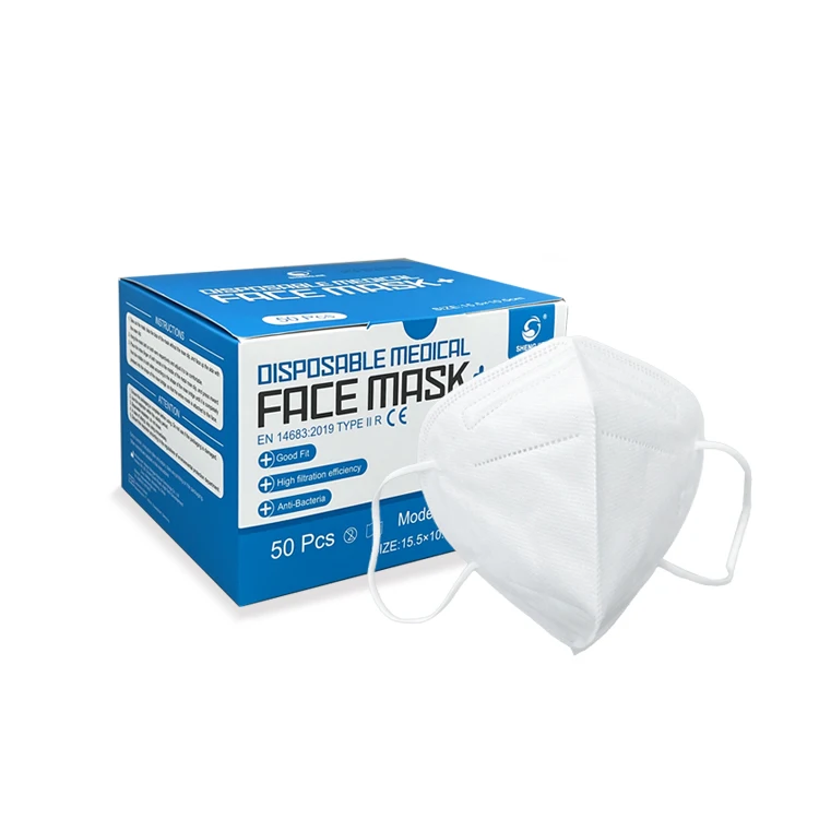 14683 CE face mask butterfly design fold medical 3D medical mask  4 PLY Disposable Masks