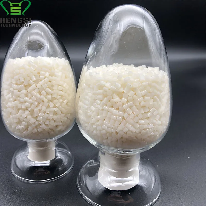 Biodegradable plastic resin PLA granules pellets for blow film molding
