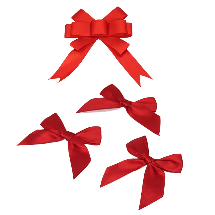 100% Polyester Solid Color 3/4inch satin ribbon for flower decoration box handle rope