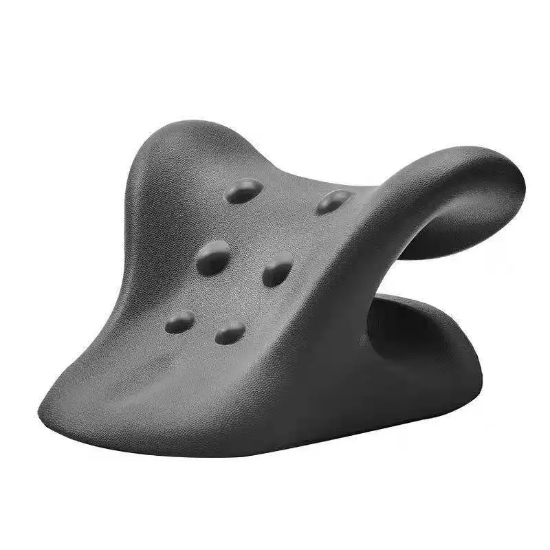 Cervical Spine Alignment Massage Pillow Neck Stretcher Neck Shoulder Relaxer Pain Ease Relief Chiropractic Pillow for People