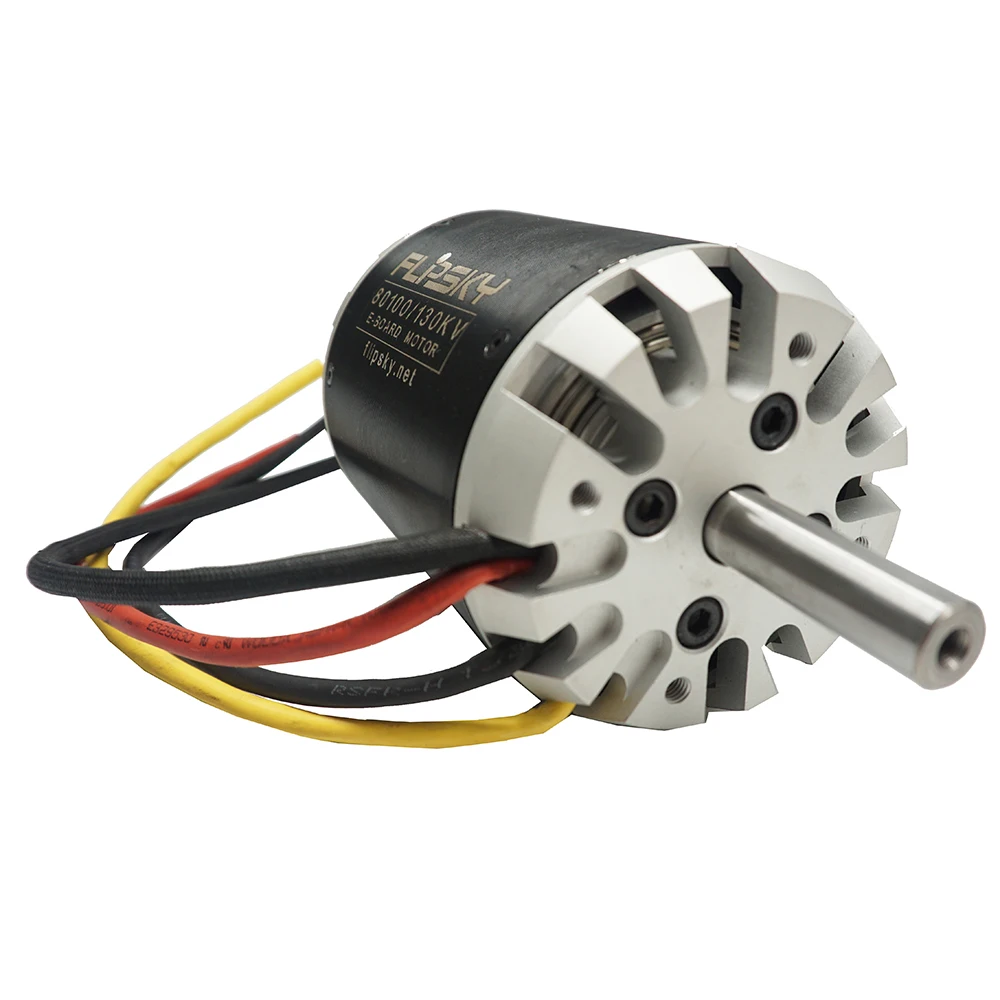 Flipsky 130KV 14S 148A 7KW BLDC Motor 80100 for DIY Electric Skateboard Go Cart Ebike Efoil