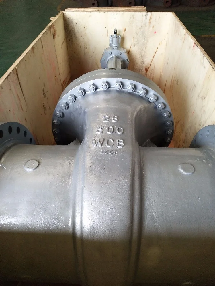28 inch API600 300LB Rising Stem WCB Gate Valve for Oil Industry