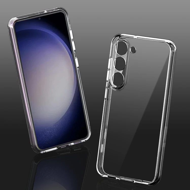 For Samsung A05 A15 A25 A35 A55 A04 A13 A14 A22 A series 2.0mm Clear soft TPU protective shell cover cell mobile phone case