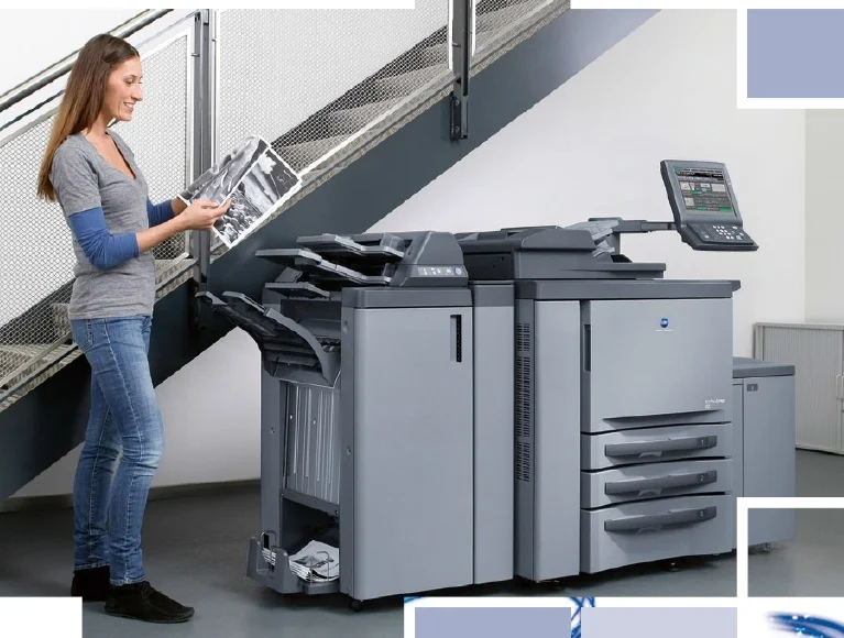 Б/у черно-белая Лазерная цифровая печатная система для принтеров Konica Minolta Bizhub PRO 950