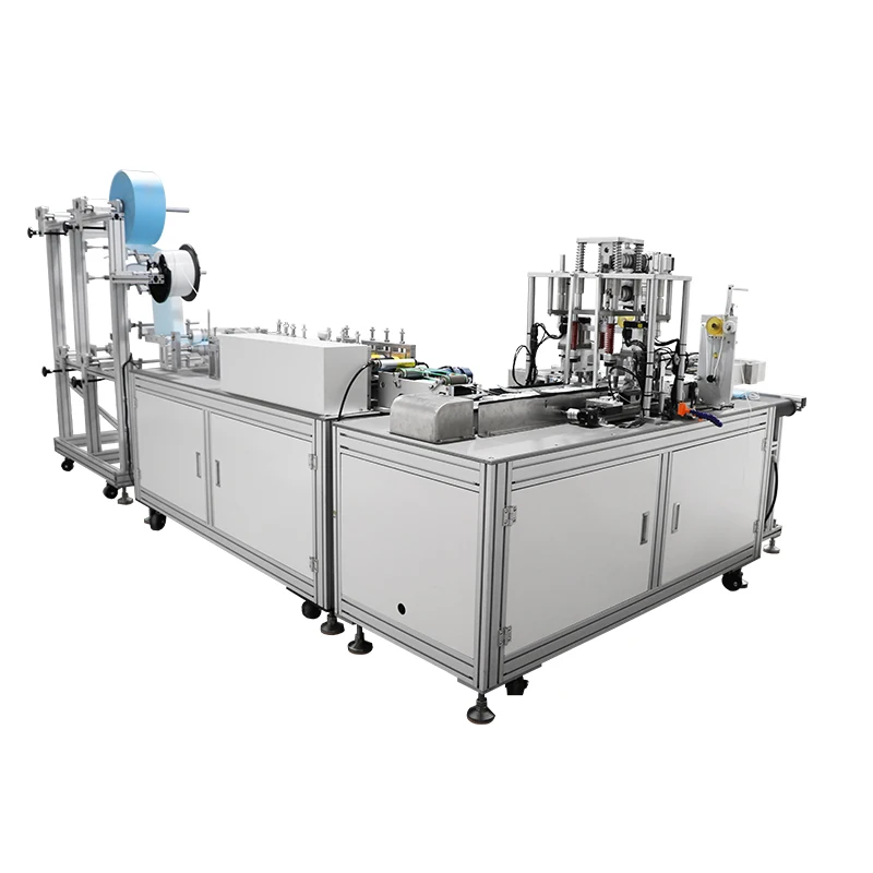 
Full automatic flat mask machine disposable ultrasonic welding machine 3 ply surgical mask making machine 