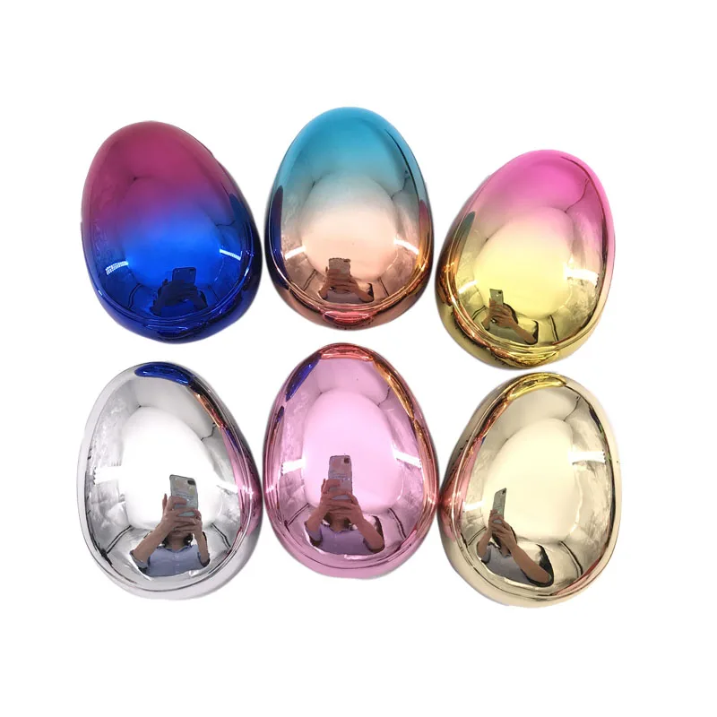 
Egg Shape Tangle Hair Brush With Chrome Finish 