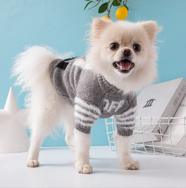 Dog Designer Clothes Wholesale Stocked Winter Medium Small Dog Clothes Vendors Outdoor Clothing for Cats