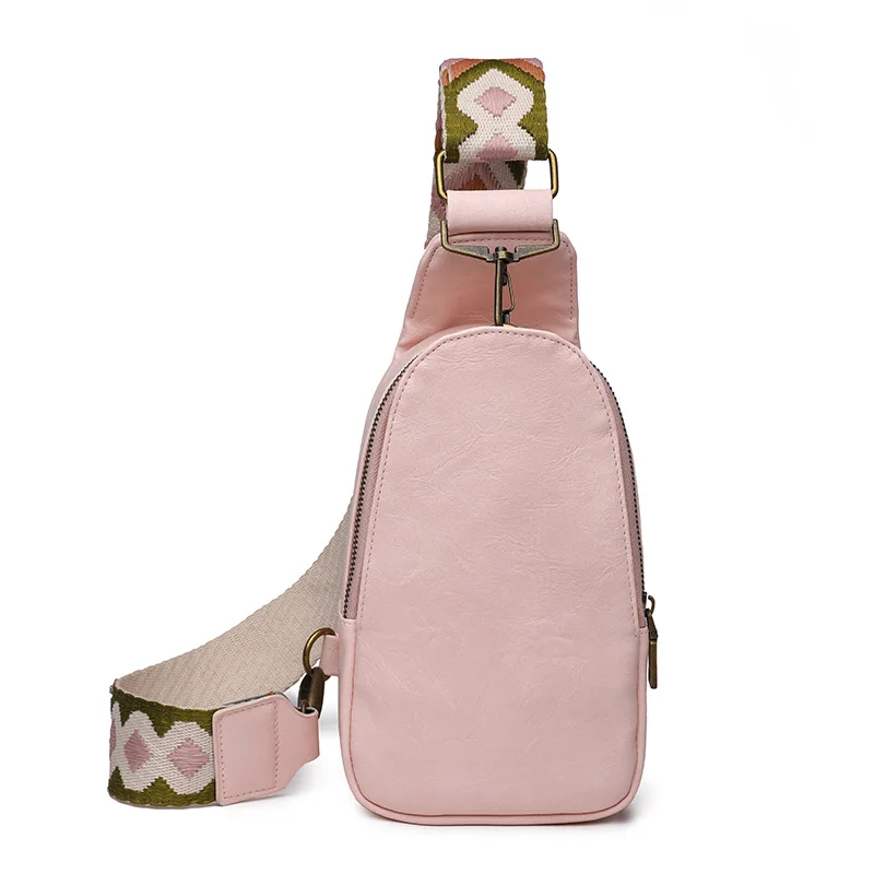 BM9110 2022 Hot Sale Vegan Leather Sling Bag Personalized Pattern Chest Sport Funny Pack Waist Bags Women Crossbody Bag