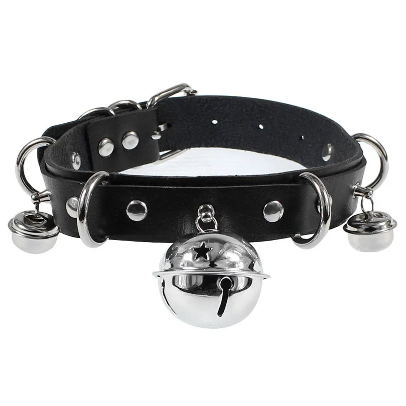Women Men Cool Punk Choker Gothic Goth Spike Heart Shape Biker Choker PU Leather Collar Studded Rock Necklace