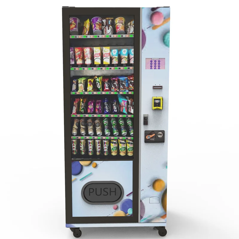 Salads,sandwiches,instant food products,cold drinks,snack vending machines