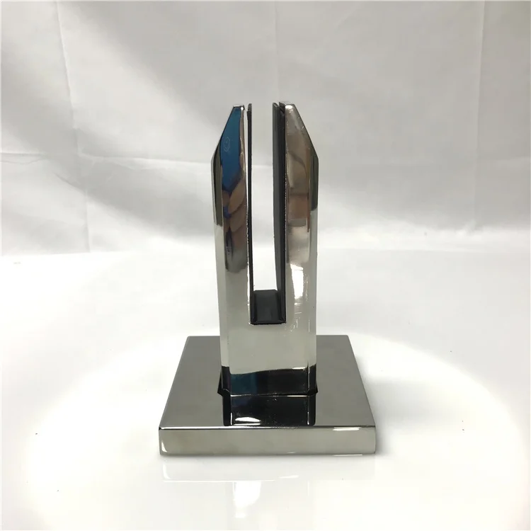 Нержавеющая сталь зажим стекло втулки балюстрада столба лестничные перила для бассейна забор напольные стеклянные Монтажные кронштейны