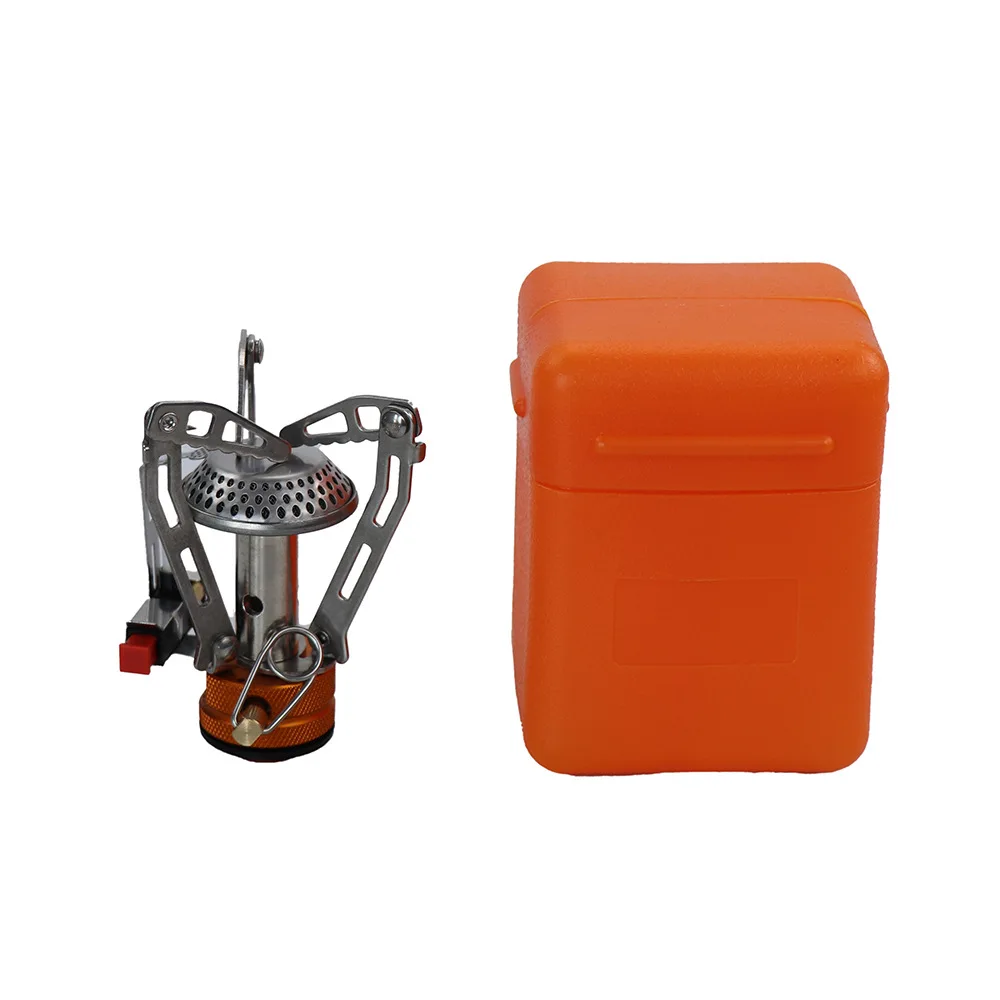 Camping Stove Backpacking Stoves Pocket Rocket Burner Portable Fuel Burner - Lightweight Outdoor  Burning stove Accessories Gear