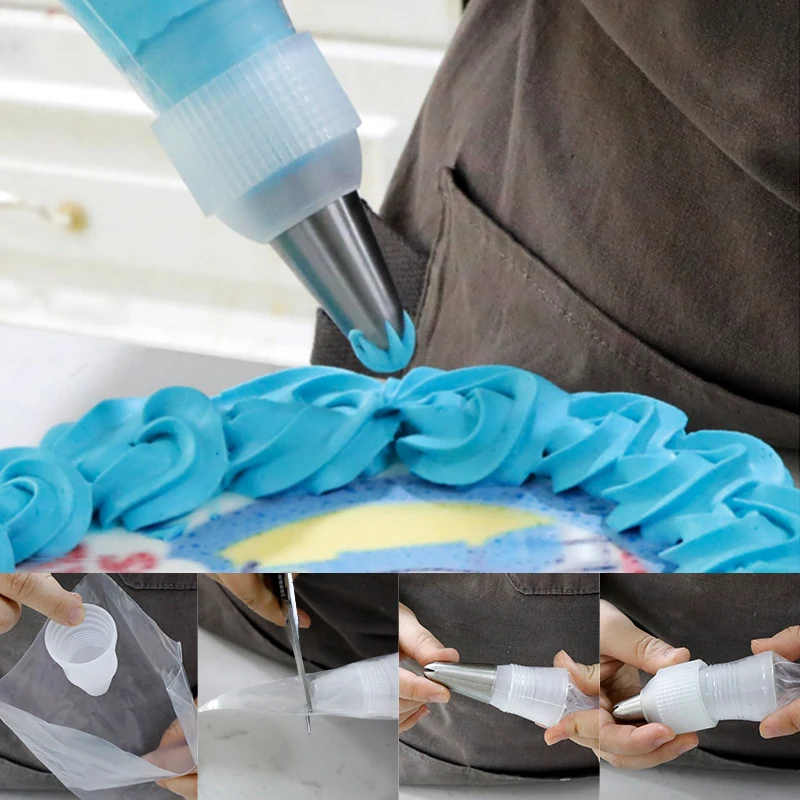  Новый тип пищевая форма для выпечки тортов Diy украшения инструменты скребок из нержавеющей стали трубопроводов сопла советы шприцевальных