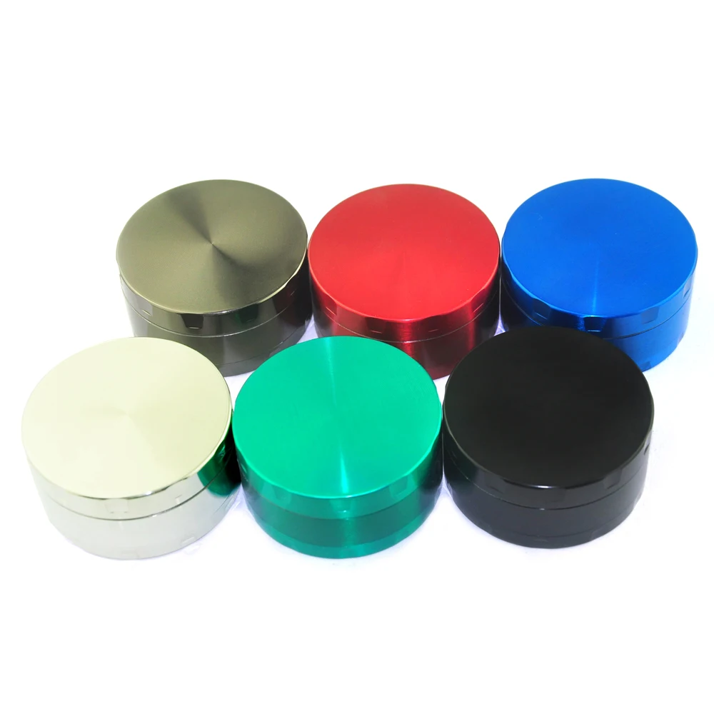 Zinc Alloy Round Shape Tobacco Milling Grinding Custom Herb Grinder With Logo