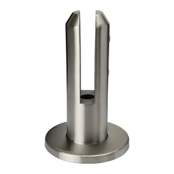 Condibe Stainless steel duplex 2205 round core drilled frameless glass railing smart spigot