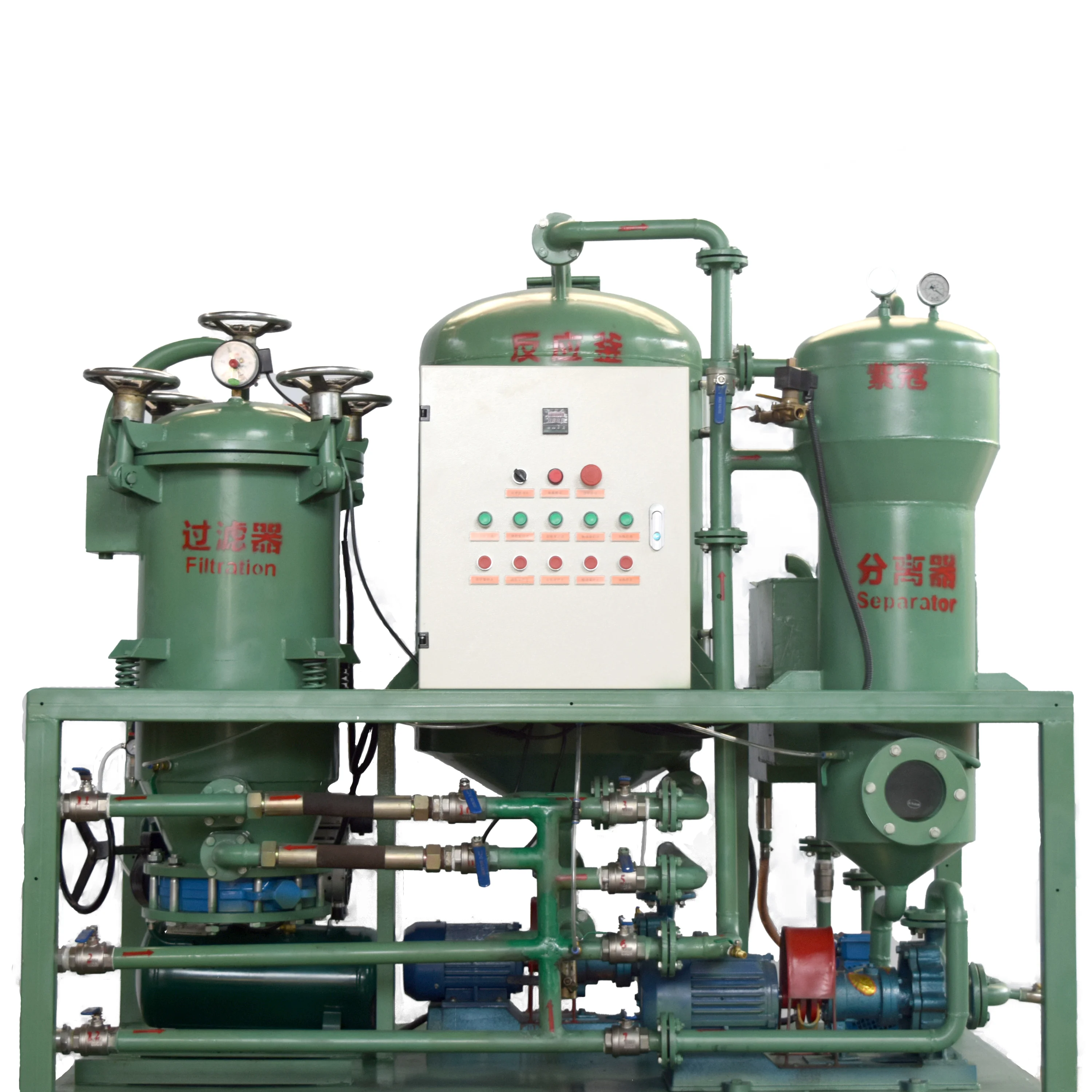 Waste oil recovery and purification equipment