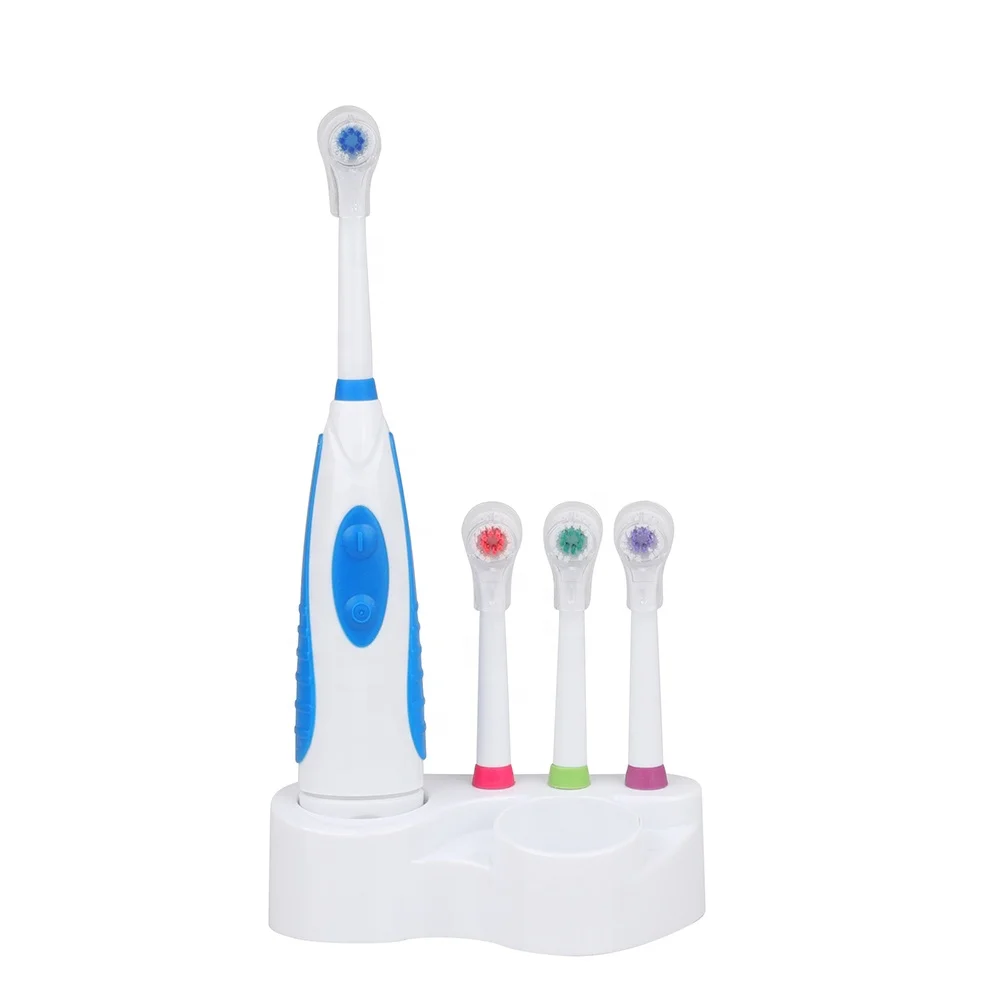 Factory wholesales three brush heads waterproof adult electric toothbrushes for household use
