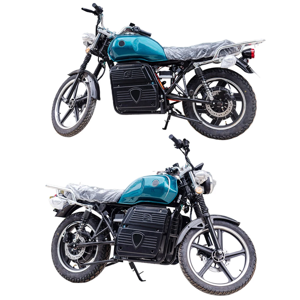 china extra wide tire electric racing motorbike 2800W 85km/h max speed 2 wheel adult electric motorcycle