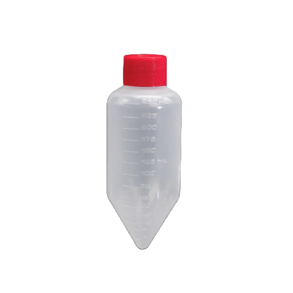 Hot sale 250ml Centrifuge Tubes, Conical bottom, DNase-/RNase-free, Sterile,bulk pack for Lab use