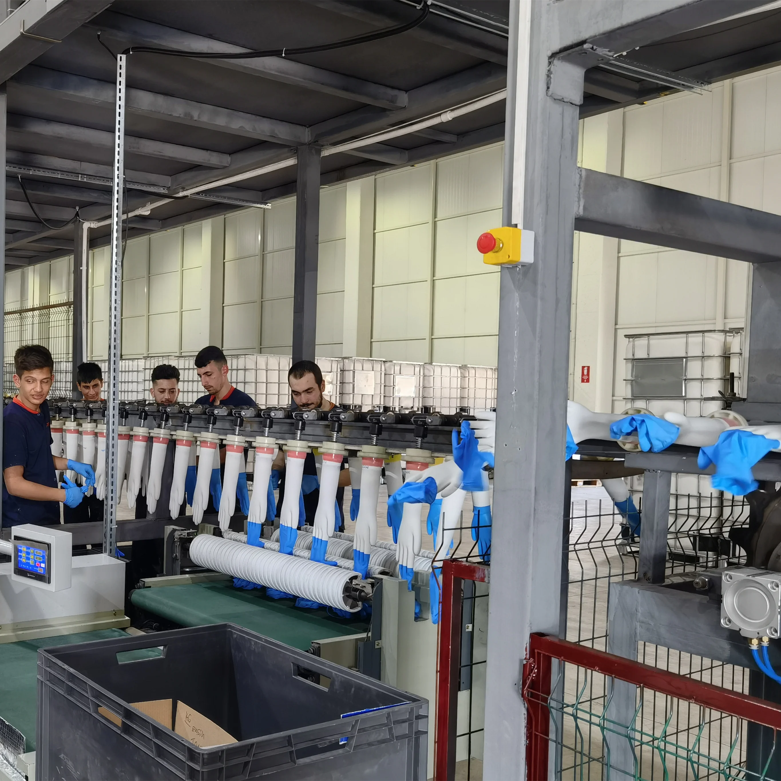 Hot selling high quality automatic latex nitrile gloves production line Rubber Product Making Machinery