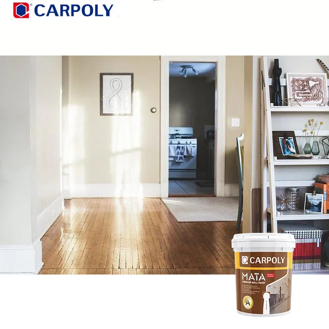 CARPOLY Экологически чистая внутренняя краска для покрытия стен красочный декоративный материал Акриловая латексная краска