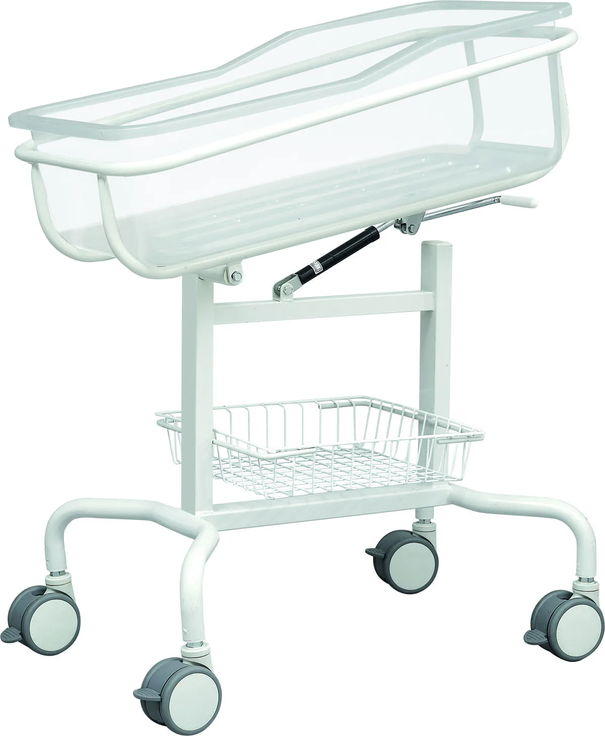 HH/YTC-256-B Metal Infant Hospital Crib Factory-Made Children Pediatric Bed for Baby with 1-Year Warranty