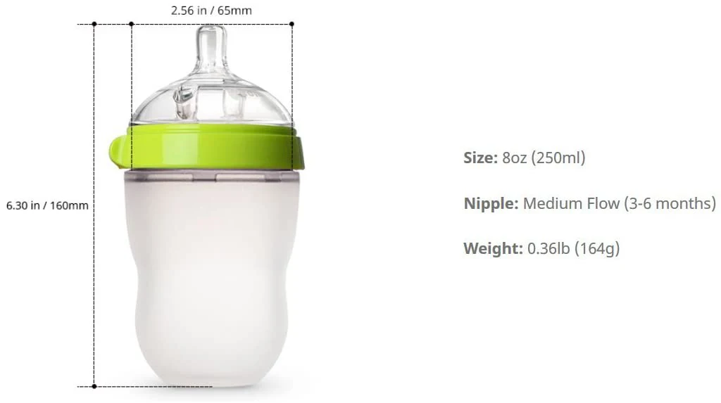 Free Samples Baby Bottle Mamadeira Manufacturers Newborn  Milk Bottle Biberones Baby Silicon 8 Oz Feeding Plain Baby Bottle