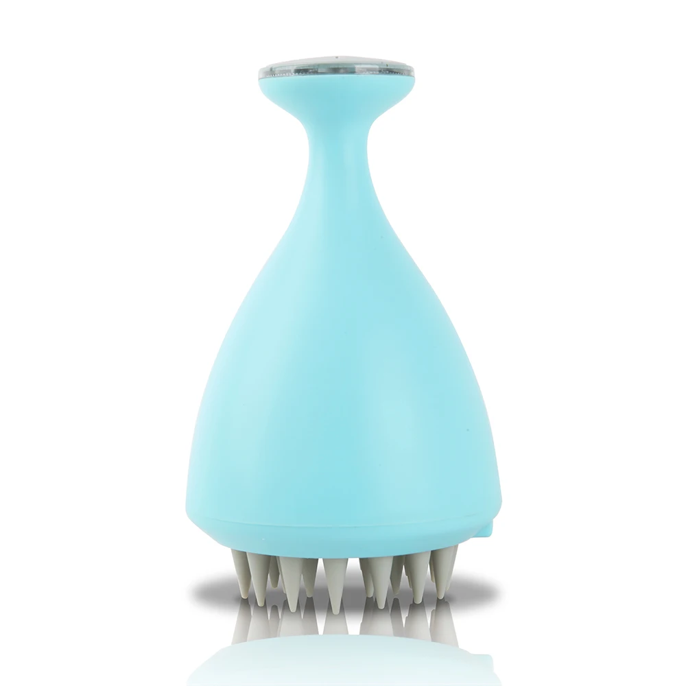 
Electric Hair Scalp Massager Hair scalp Massage Shampoo Brush Soft Silicone Head Massager 