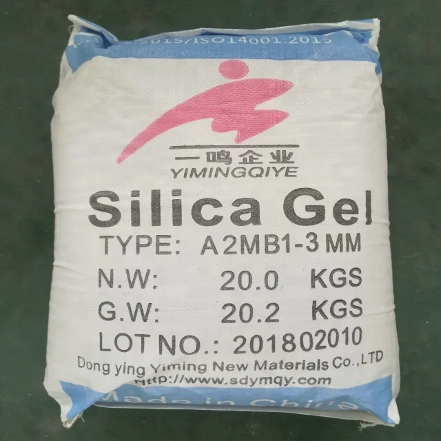 High Purity Chemical Raw Material White Color Beads Type A Absorbent Silica Gel  in 1-2/1-3/2-4/3-5/4-8mm