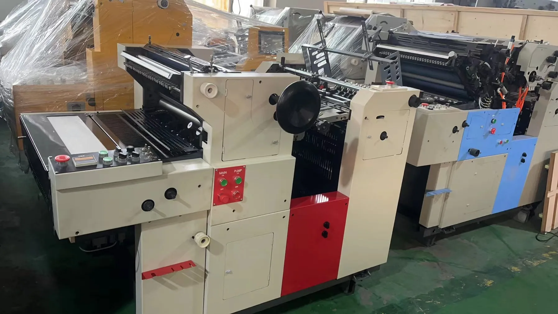 ZX47DM ZX56DM Fully Automatic Numbering and Perforating Machine
