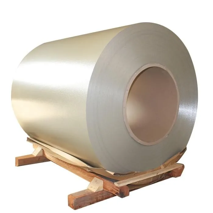 0.25mm Pre-Painted Hot Dipped 5% Al-Zn Color Coated PVDF Film Steel Coil PPGF Galvalume Steel In Coils