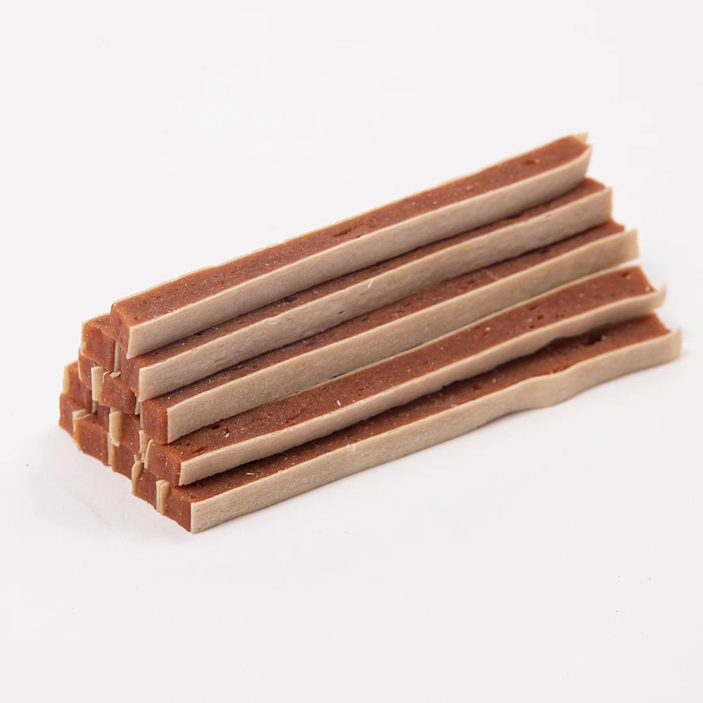 Wholesale Rawhide Stick With Chicken Wrap Dog Food Dog Chews Bully Sticks Treats Training Snacks