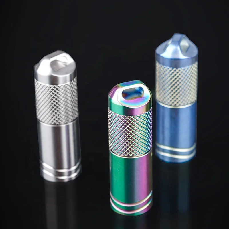 50 мм мини-брелок аккумуляторная батарея FlashlightsEDC карманный портативный светодиодный фонарик