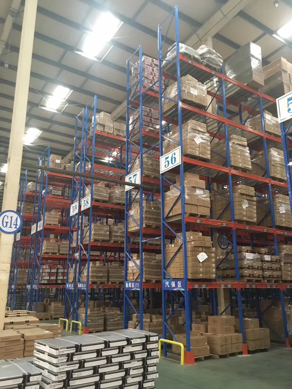 Heavy Duty Metal Shelves Pallet Racking System Storage Shelving For Sale