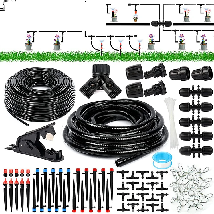 best price agriculture tree water drip tape hose line design automatic watering farm irrigation system for home garden plants