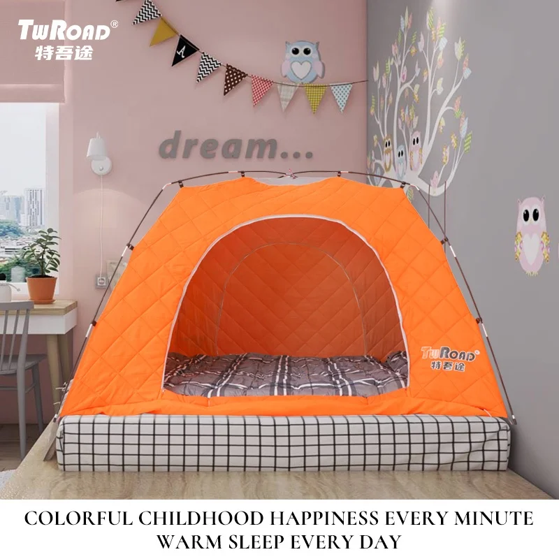 TWROAD 2021 Amazon Hot Sale Indoor Warm Tent Forest Wooden House Warm Winter Tent Humanized Design Warm Winter Tent