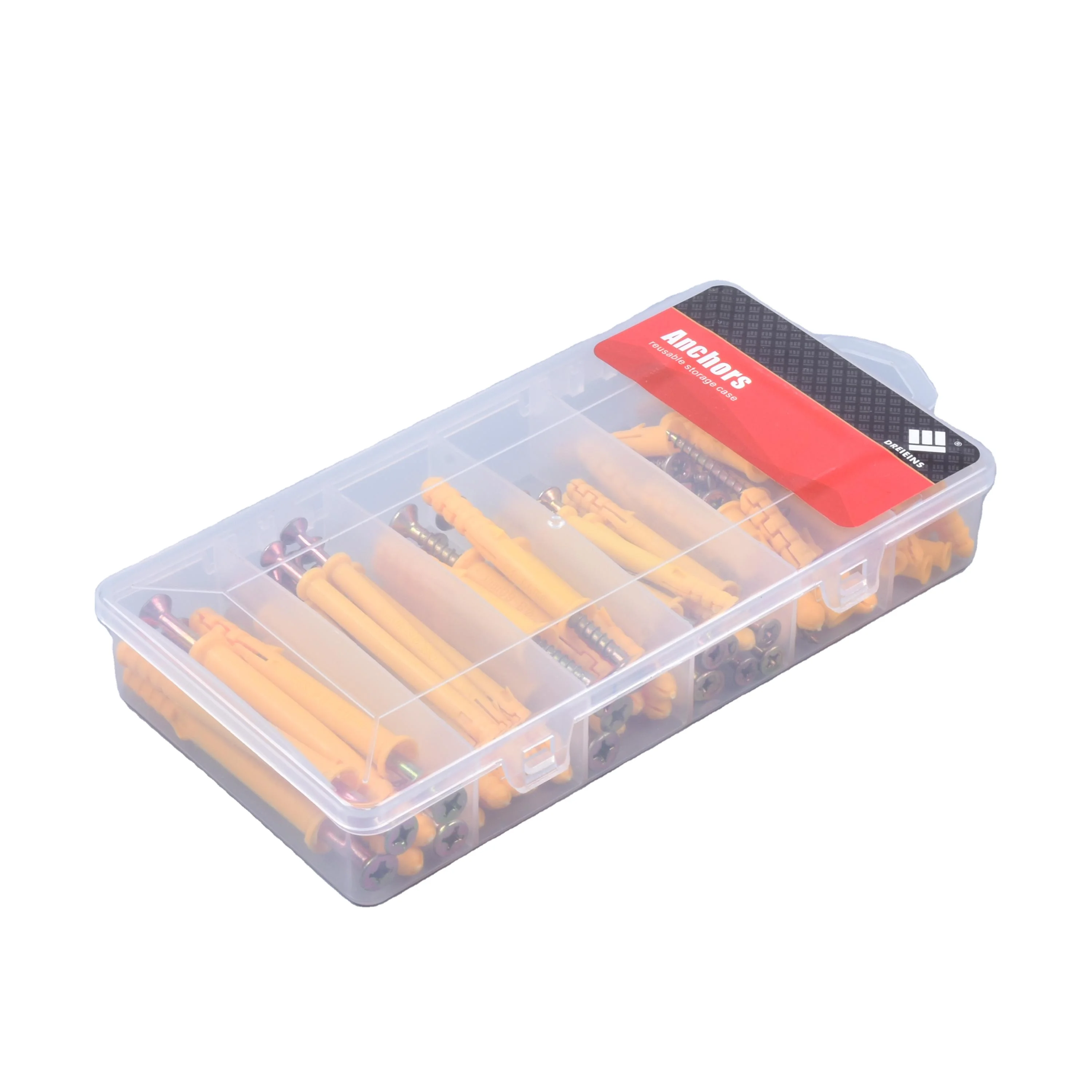 Dreieins 66 Pieces drywall wood screw anchor bolts