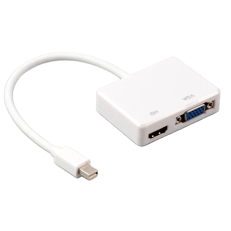 Professional mini dp to vga HD mini dp to vga mini display port to vga HD adapter