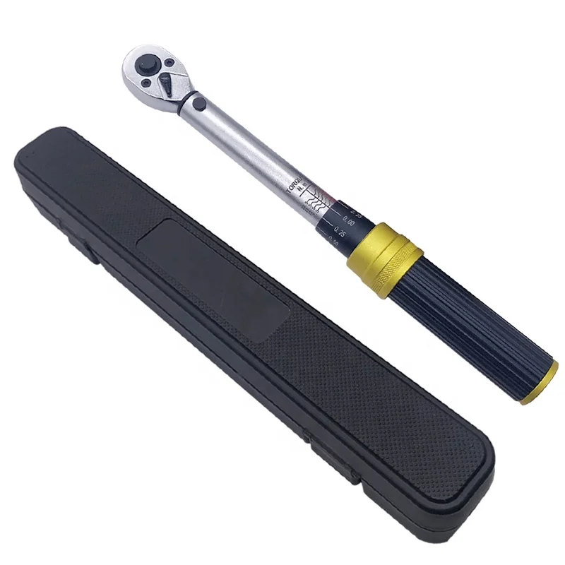 High Quality Driver 1/4'  Torque 5-25N.M Click torque wrench set