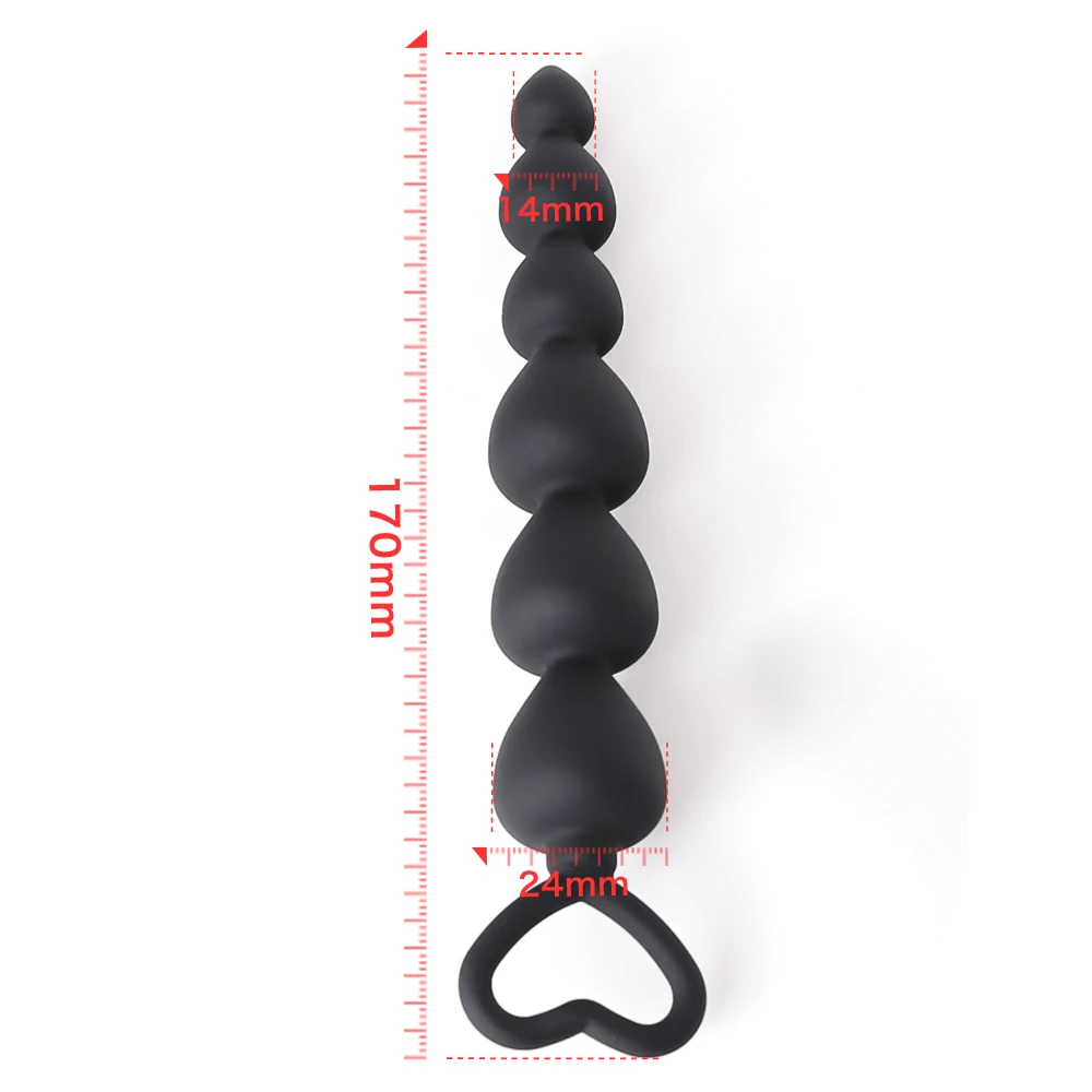 Silicone Butt Plug Hearted Shape Body Safe Silicone Anal Pump Anal Plug Sex Toys Sexual Male Prostate Massager Anal Plug Sex Toy