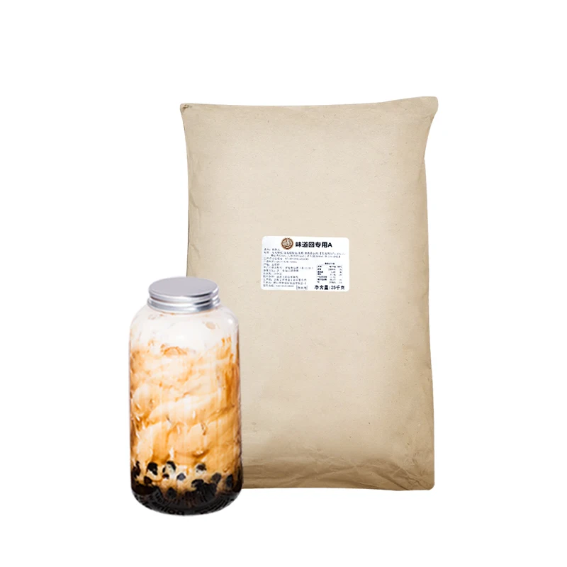 
Hot Selling Milk Tea Partner Instant Bubble Tea 25Kg For Beverage Stores 