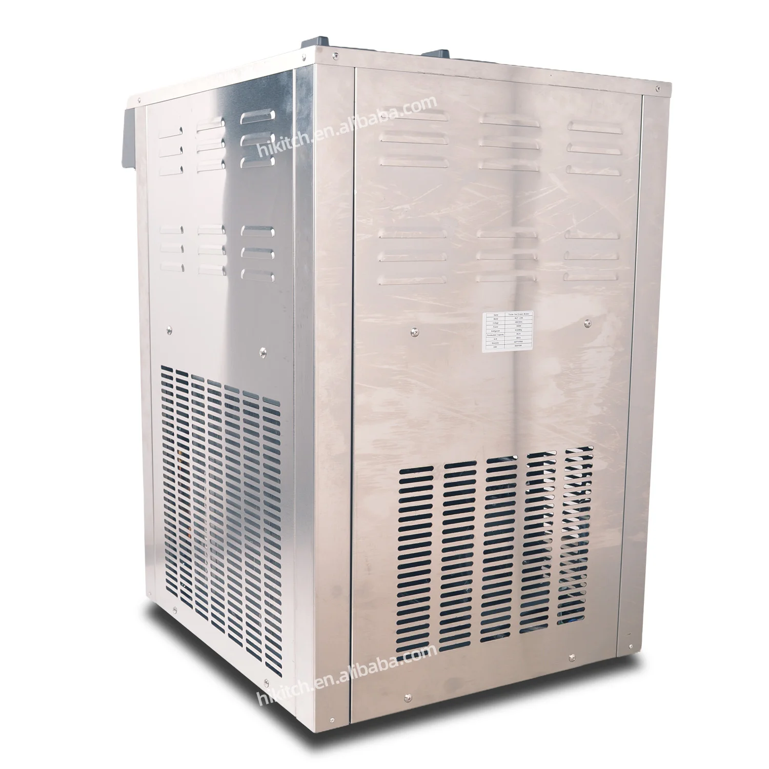 Tabletop ice cream filling machine 20L/H 3 flavor commercial ice cream machine soft serve ice cream machine