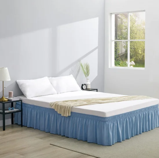 Amazon Top Seller 2023 Factory wholesale bed skirt sheet set twin full queen king Super King Size Bedding Set Bed Skirts