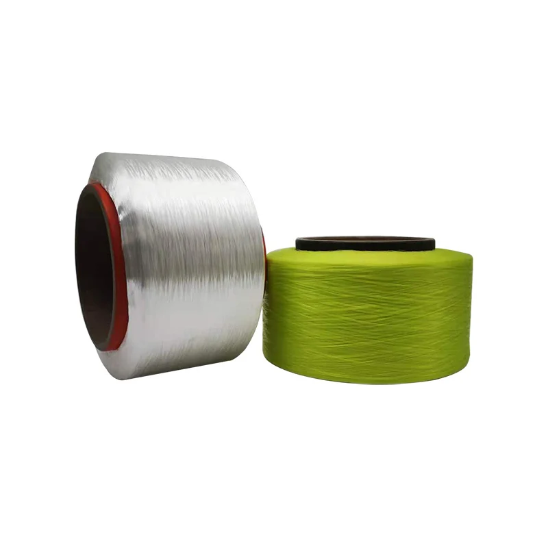 Best price dyed colors 100% polyester filament yarn150D 450D high tenacity twine textured yarn for weaving knitting