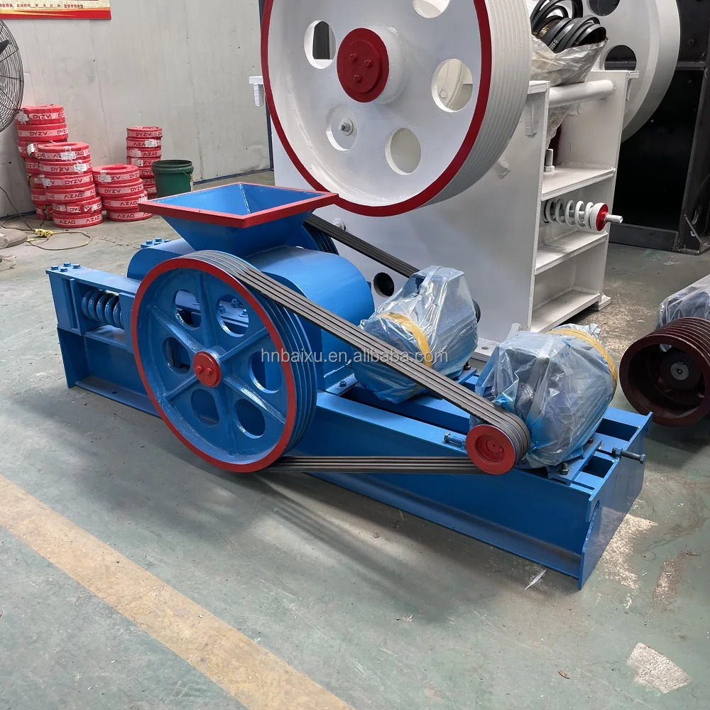 china supplier limestone coal material crushing double tooth roller mill salt roll crusher