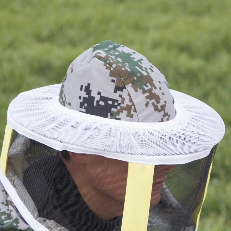 New type best quality cotton bee veil bee hate breathable hot sale