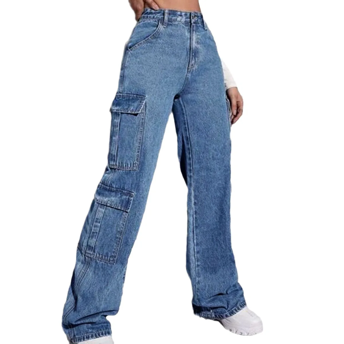 2024 Stretch Skinny Ladies High Waist Womens, Flared Jeans New Autumn And Winter Lift The Hip Slimming Jeans/